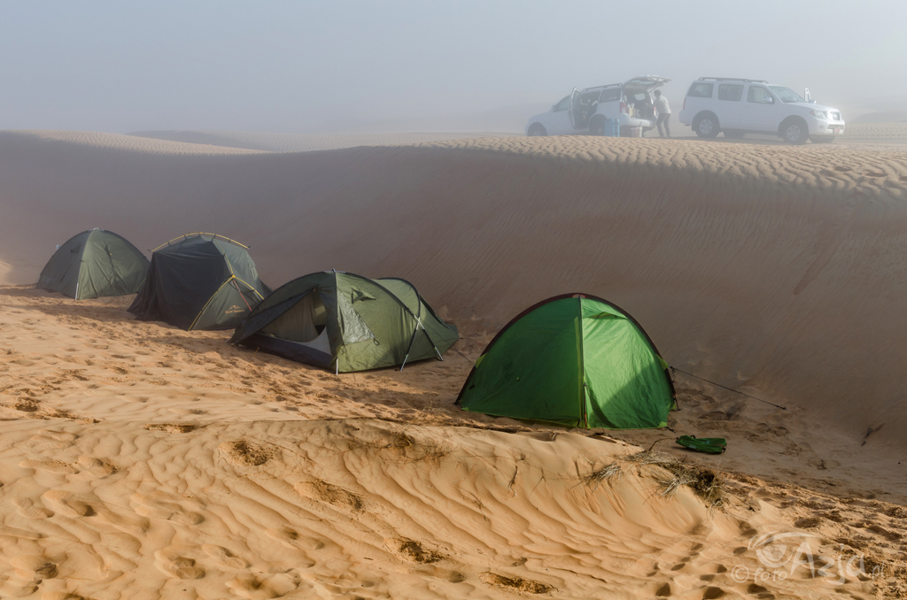 Nasz obóz na pustyni